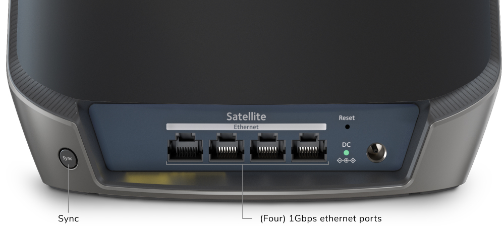 NETGEAR Orbi 860 AX6000 WiFi Satellite Black Edition – image 3