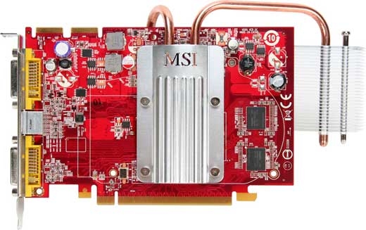 MSI Radeon X2600PRO - 256MB, DDR3, PCI-E