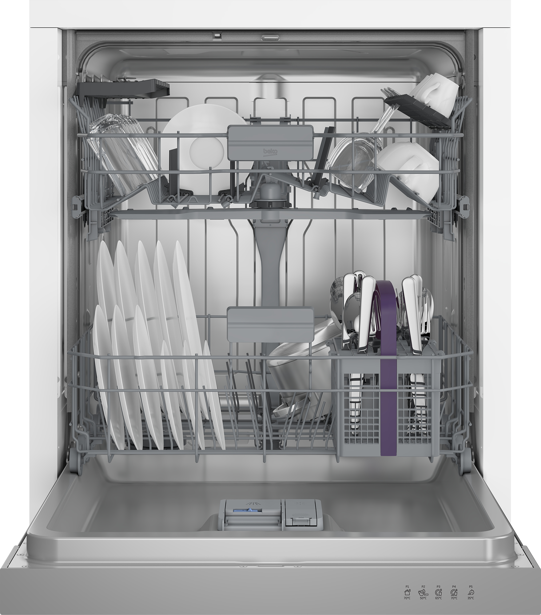 Beko BDSN15430X Semi built-in 14 place settings – image 9