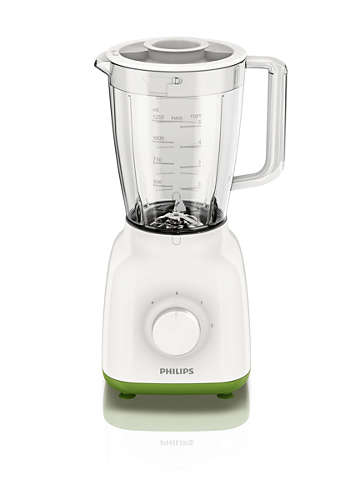 Philips HR2119 1.5 L Tabletop blender 400 W Green, White – image 2