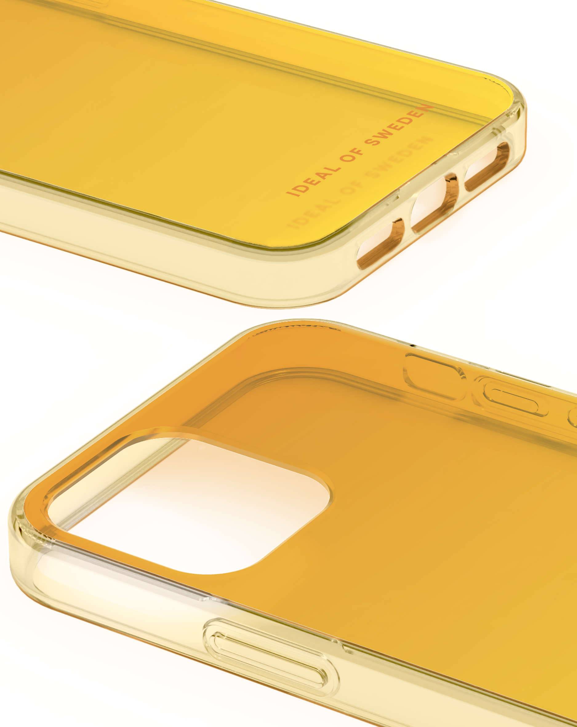 iDeal of Sweden Clear Case iPhone 12 / 12 Pro Orange Spritz – image 3