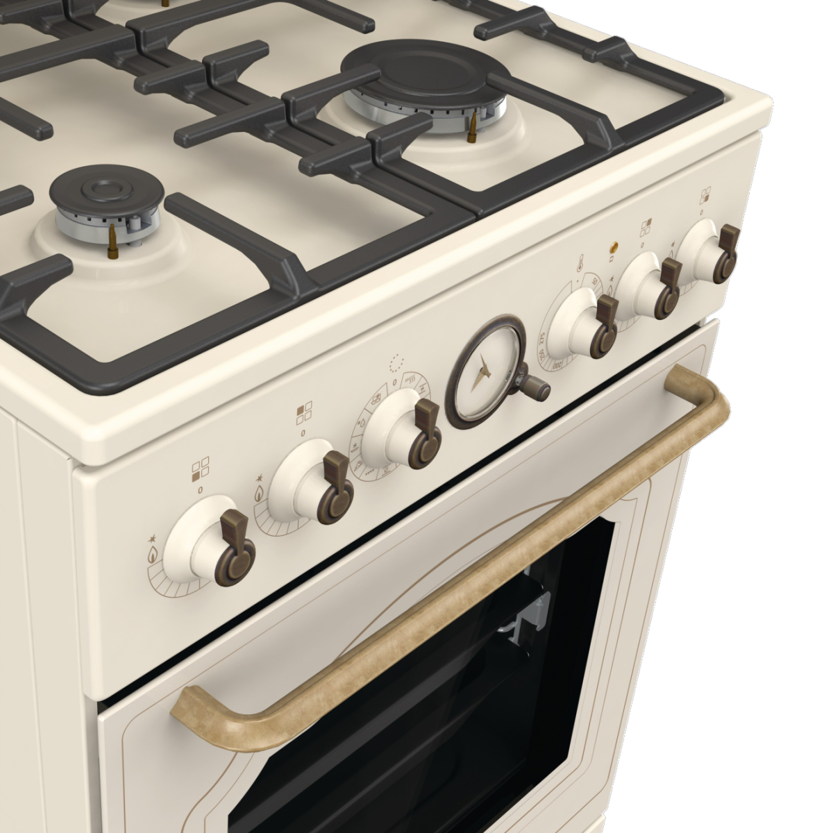 Gorenje GKS5C71CLI cooker Freestanding cooker Gas Beige – image 2