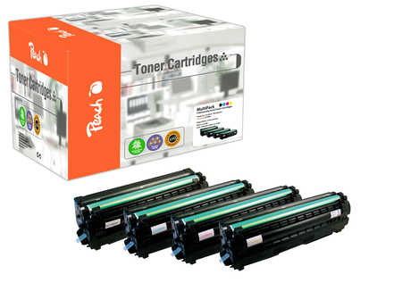 Peach 112149 toner cartridge 4 pc(s) Compatible Black, Cyan, Magenta, Yellow