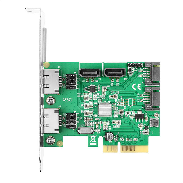Axagon PCES-SH4 interface cards/adapter Internal SATA – image 4
