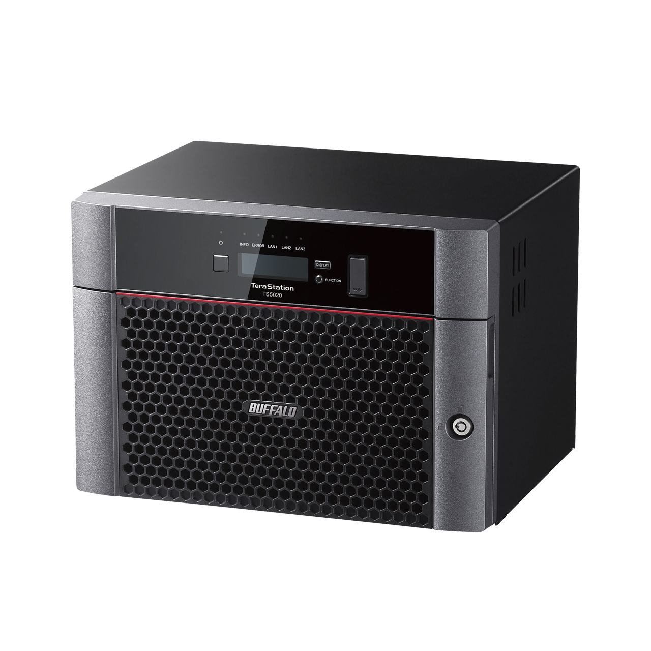 Buffalo TeraStation TS5820DN NAS Desktop Annapurna Labs Alpine AL-524 8 GB DDR4 160 TB HDD Black