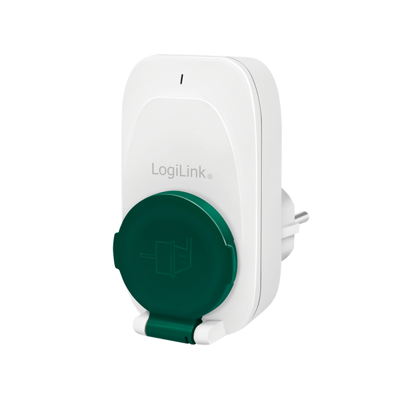 LogiLink EC0009 smart plug Green, White – image 4