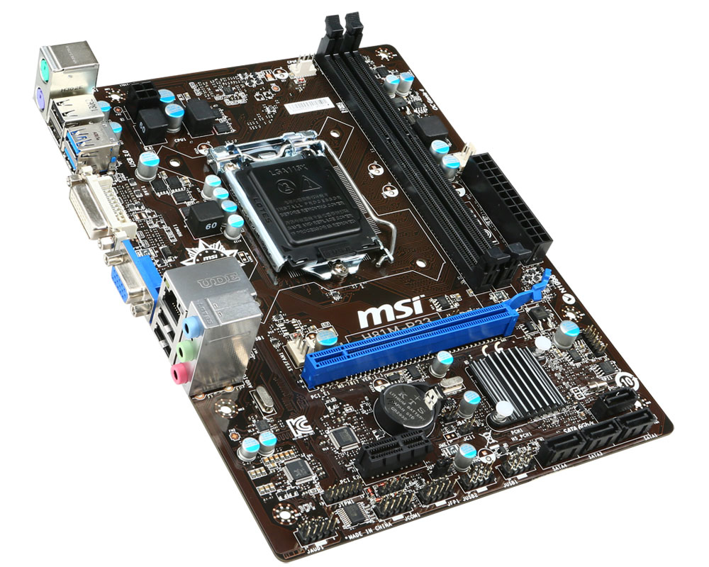 MSI H81M-P33 Intel® H81 LGA 1150 (Socket H3) micro ATX – image 4