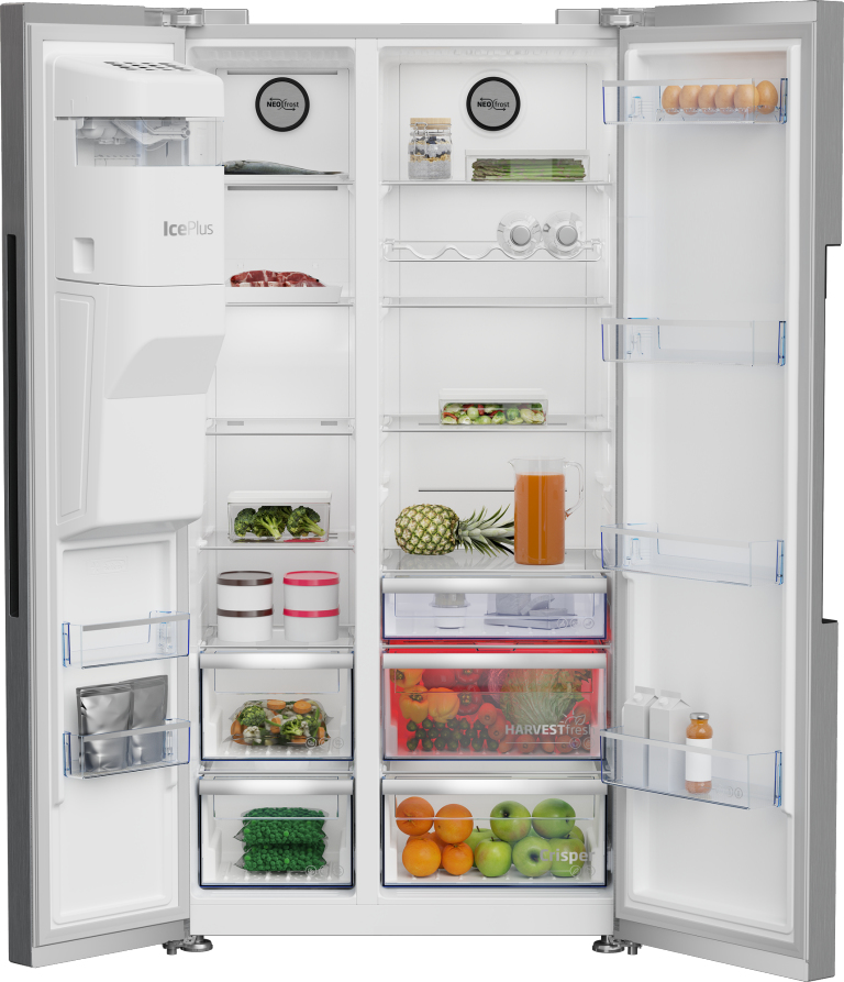 Beko GN162341PTCHN side-by-side refrigerator Freestanding – image 4