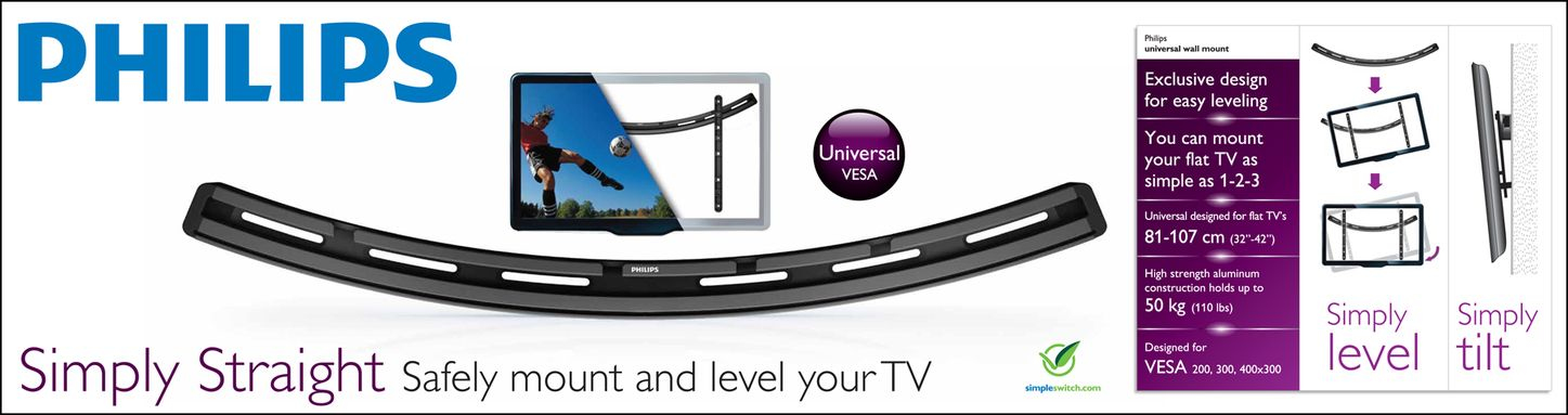 Philips LCD wall mount SQM6435/00 – image 2