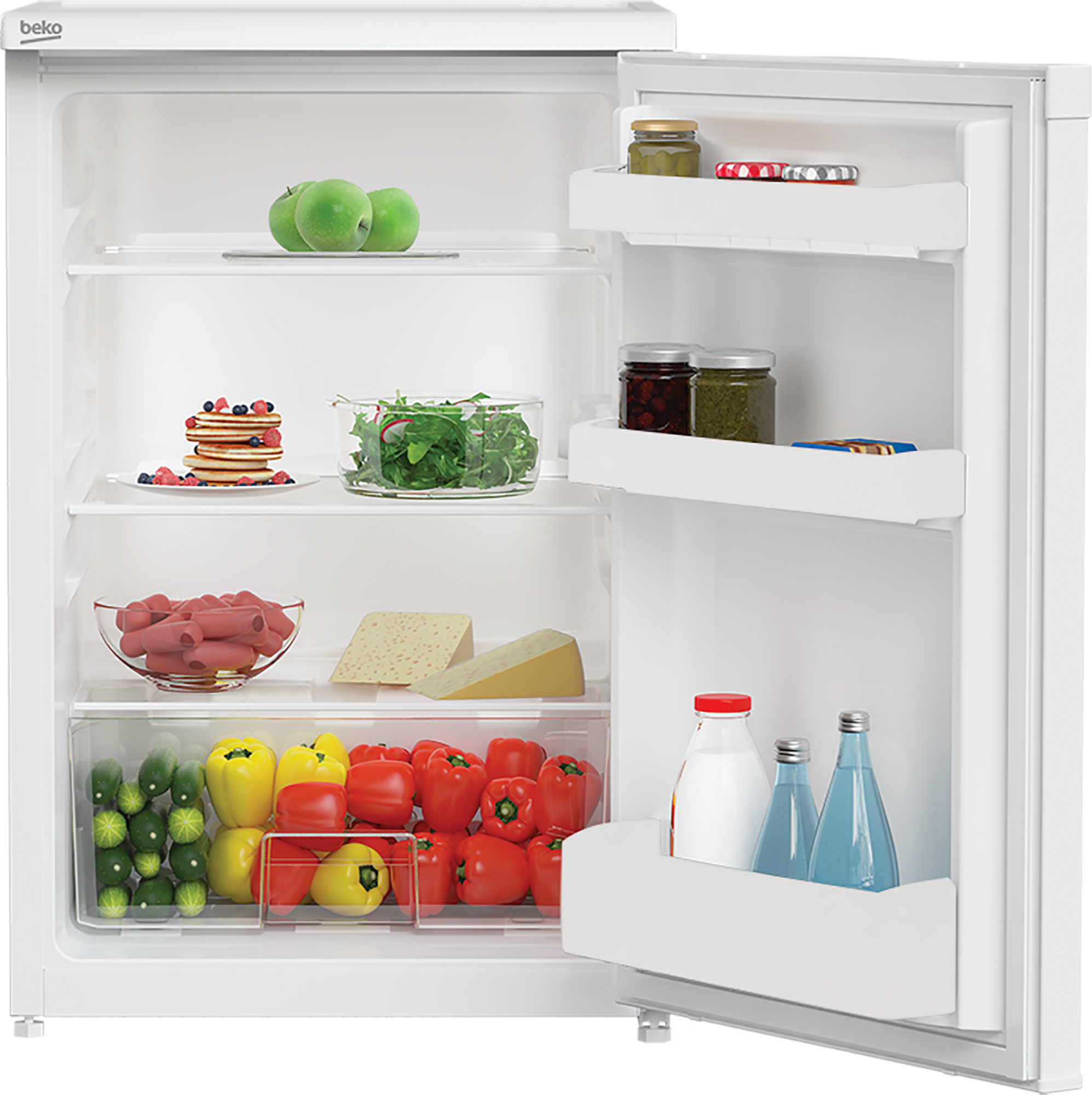Beko LXS553W Freestanding Undercounter Larder Fridge – image 3