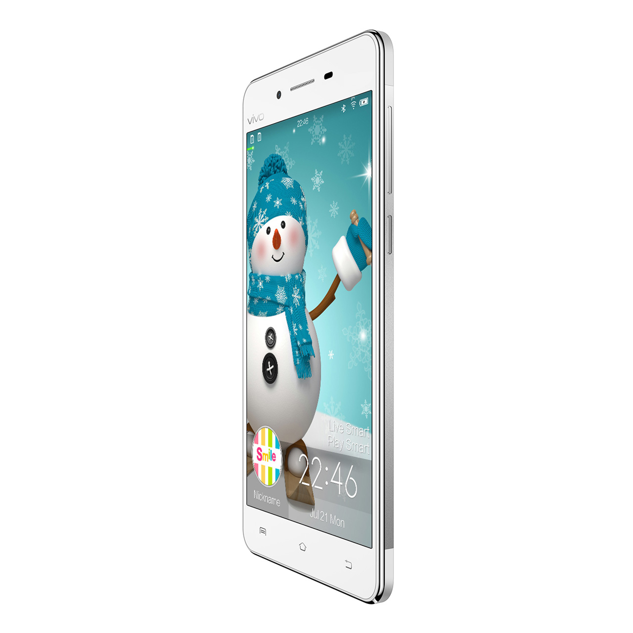 vivo Y27 11.9 cm (4.7") Android 4.4 4G Micro-USB 1 GB 8 GB 2260 mAh White – image 2
