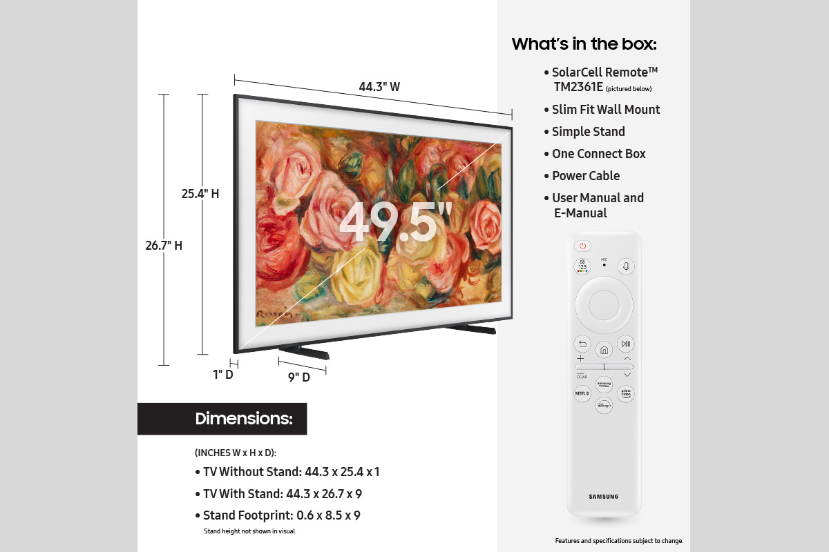 Samsung The Frame 50" Class QLED 4K LS03DD – image 3