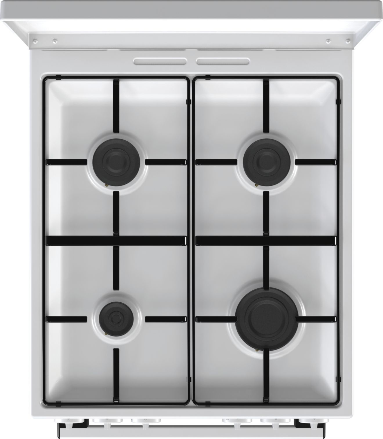 Gorenje K5110WJ Freestanding cooker Electric Gas Black, White – image 3