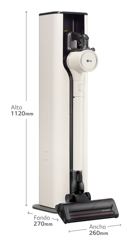 LG A9T-PRIME1C stick vacuum/electric broom Battery Dry Bagless – image 2