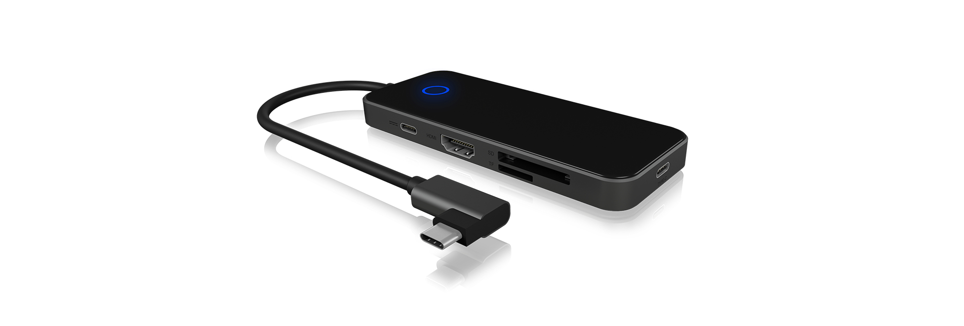 ICY BOX IB-DK4025-CPD Wired USB 3.2 Gen 1 (3.1 Gen 1) Type-C Anthracite, Black – image 3