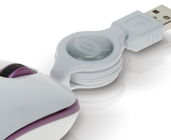 Conceptronic Optical Micro Mouse Pink – image 3