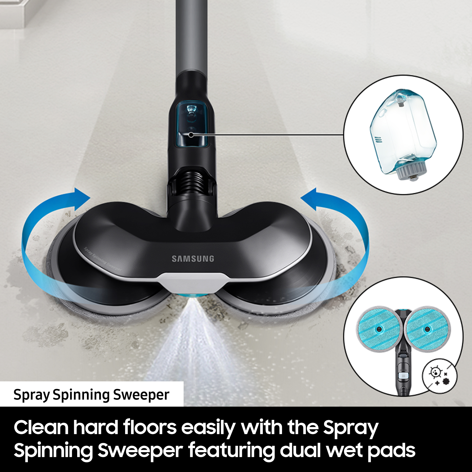 Samsung VS20C9547TB/EU stick vacuum/electric broom Dry&wet Bagless – image 8