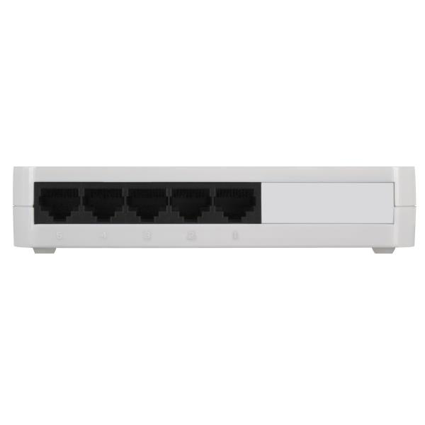 Nilox 16NX04DC5P001 network switch Unmanaged Fast Ethernet (10/100) White – image 4