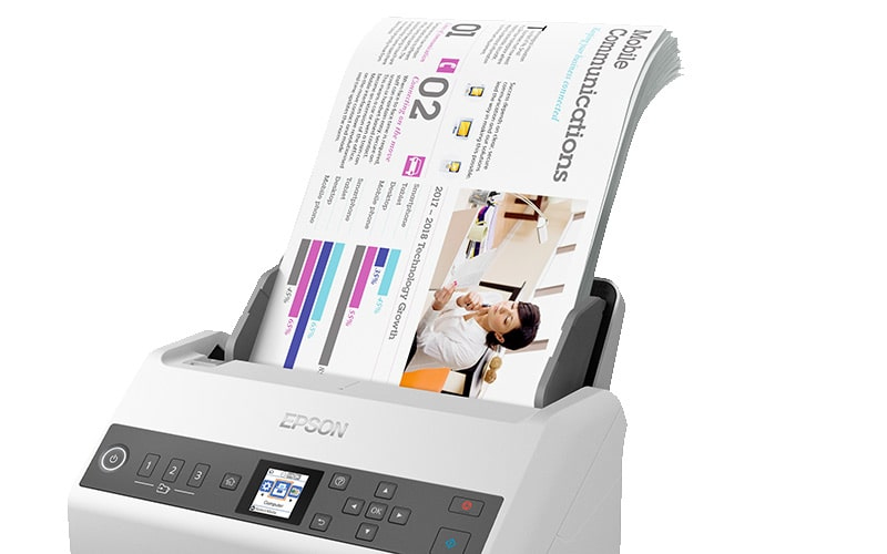 Epson DS-730N Sheet-fed scanner – image 3
