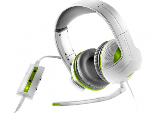 Thrustmaster Y250-X Headset Wired Head-band Gaming Green, White – image 1