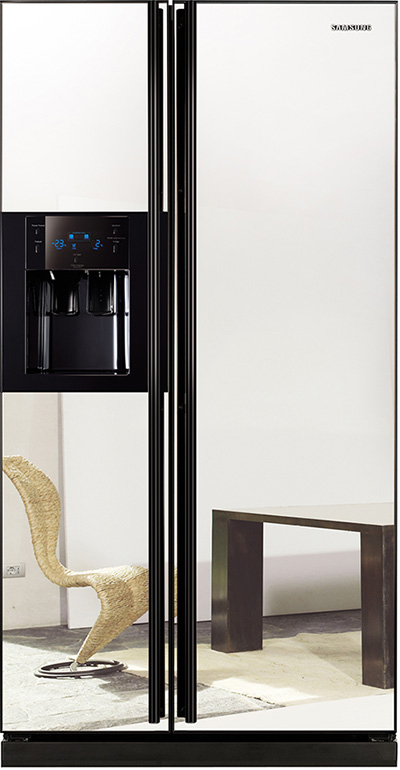 Samsung RSH1DLMR side-by-side refrigerator Freestanding