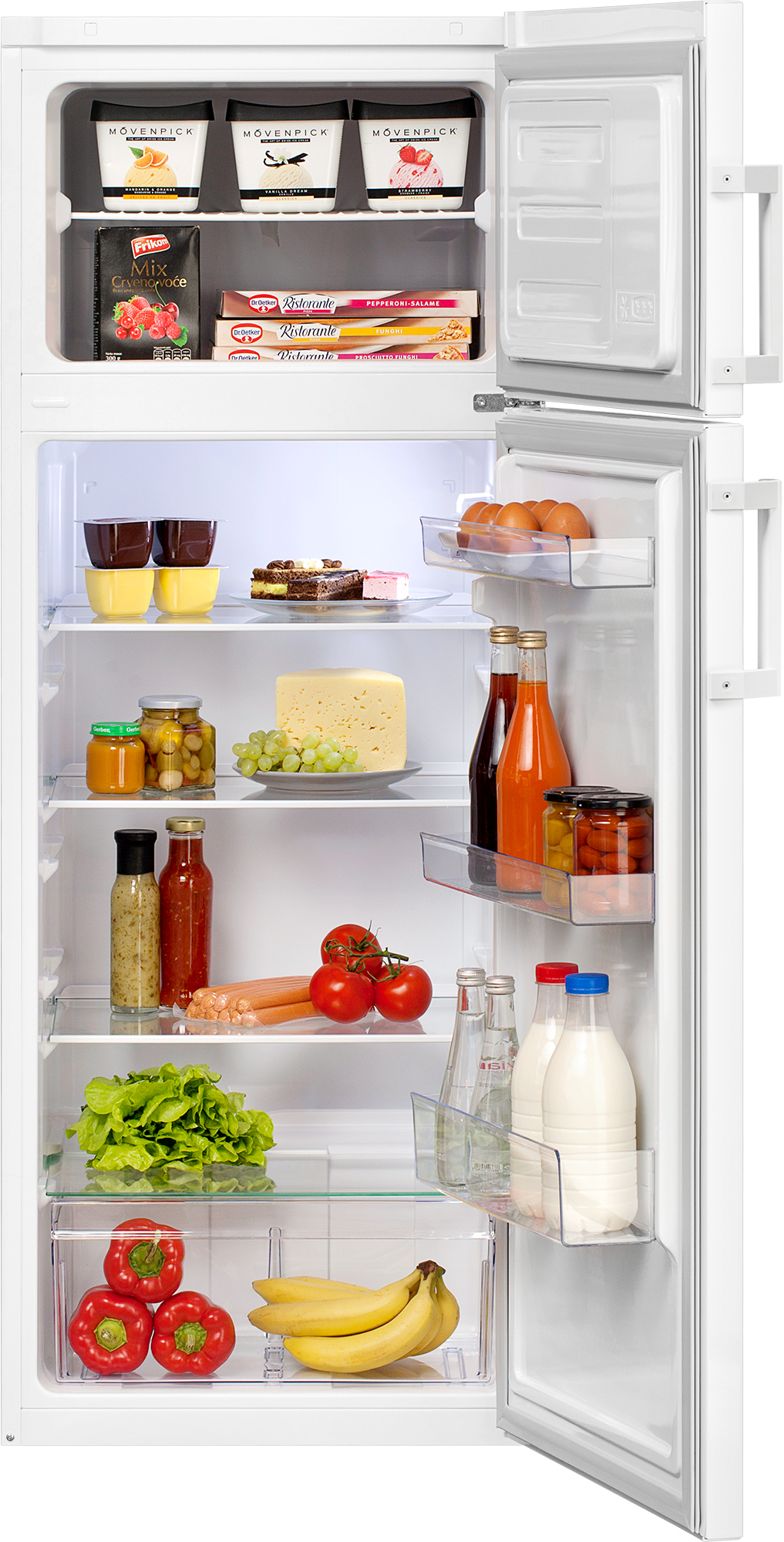 Beko DSK240K31WN fridge-freezer Freestanding – image 2