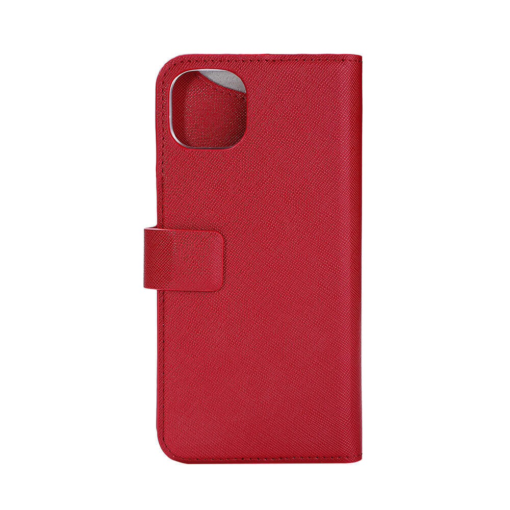 Onsala Wallet Case Eco Red - iPhone 14 Plus – image 3