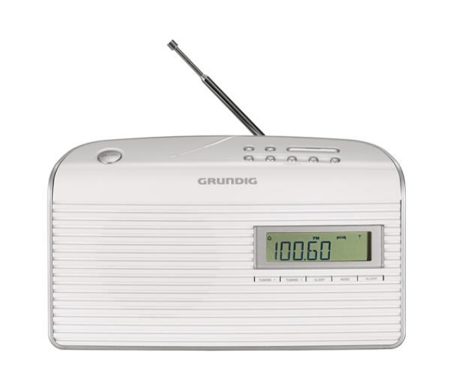 Grundig MUSIC61-W2 radio Portable Analog White