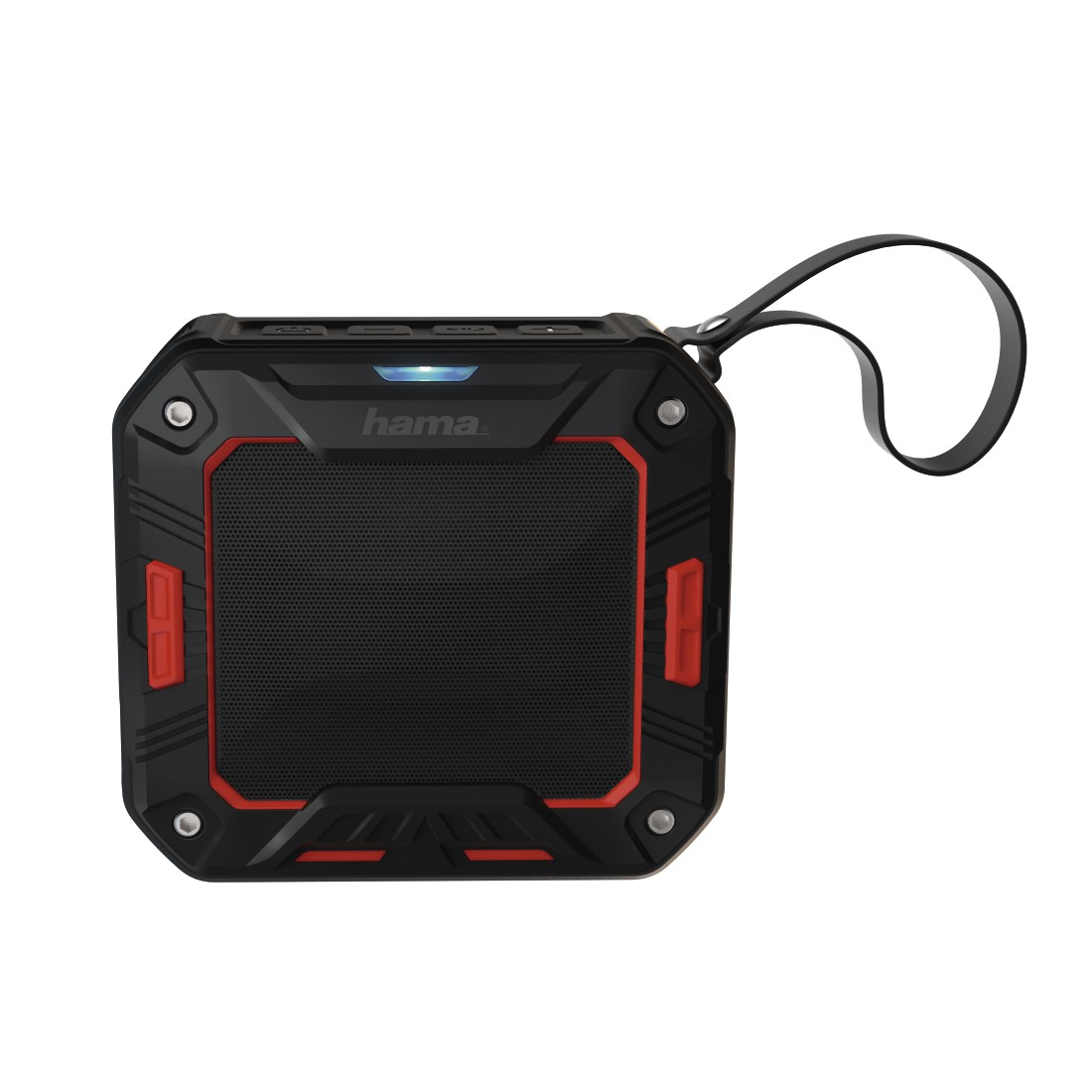 Hama Rockman-S Mono portable speaker Black, Red