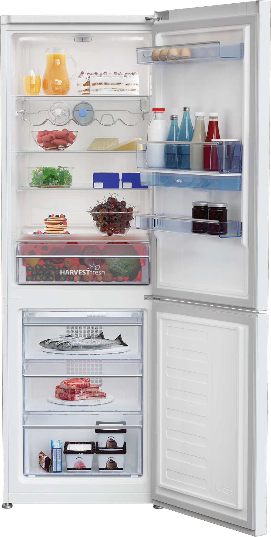Beko CXFG3685DVW fridge-freezer Freestanding – image 5
