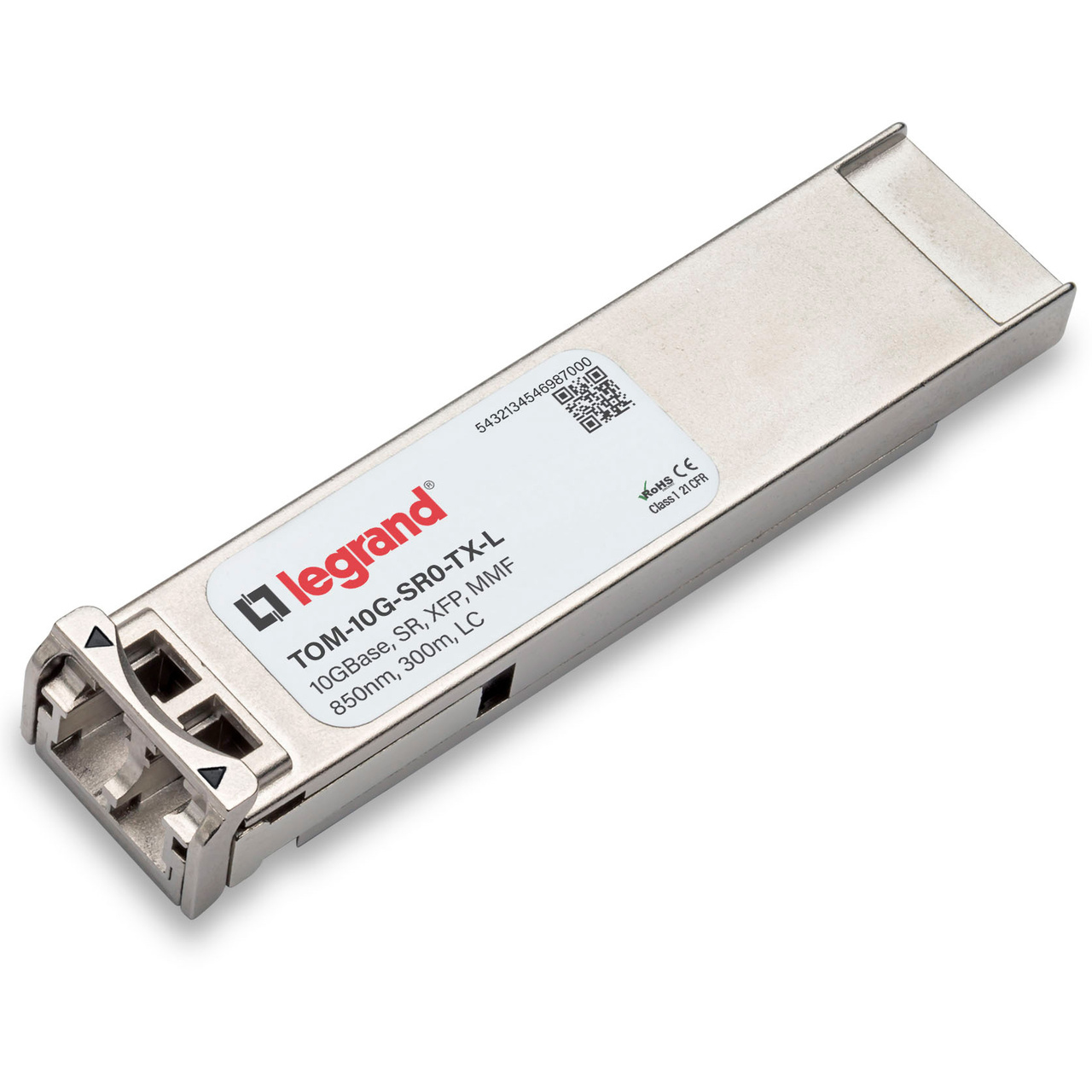 Legrand TOM-10G-SR0-TX-L network transceiver module Fiber optic 10000 Mbit/s XFP 850 nm