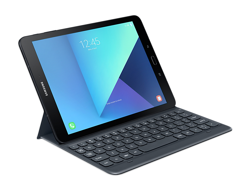 Samsung EJ-FT820BSEGSE mobile device keyboard Black, Grey