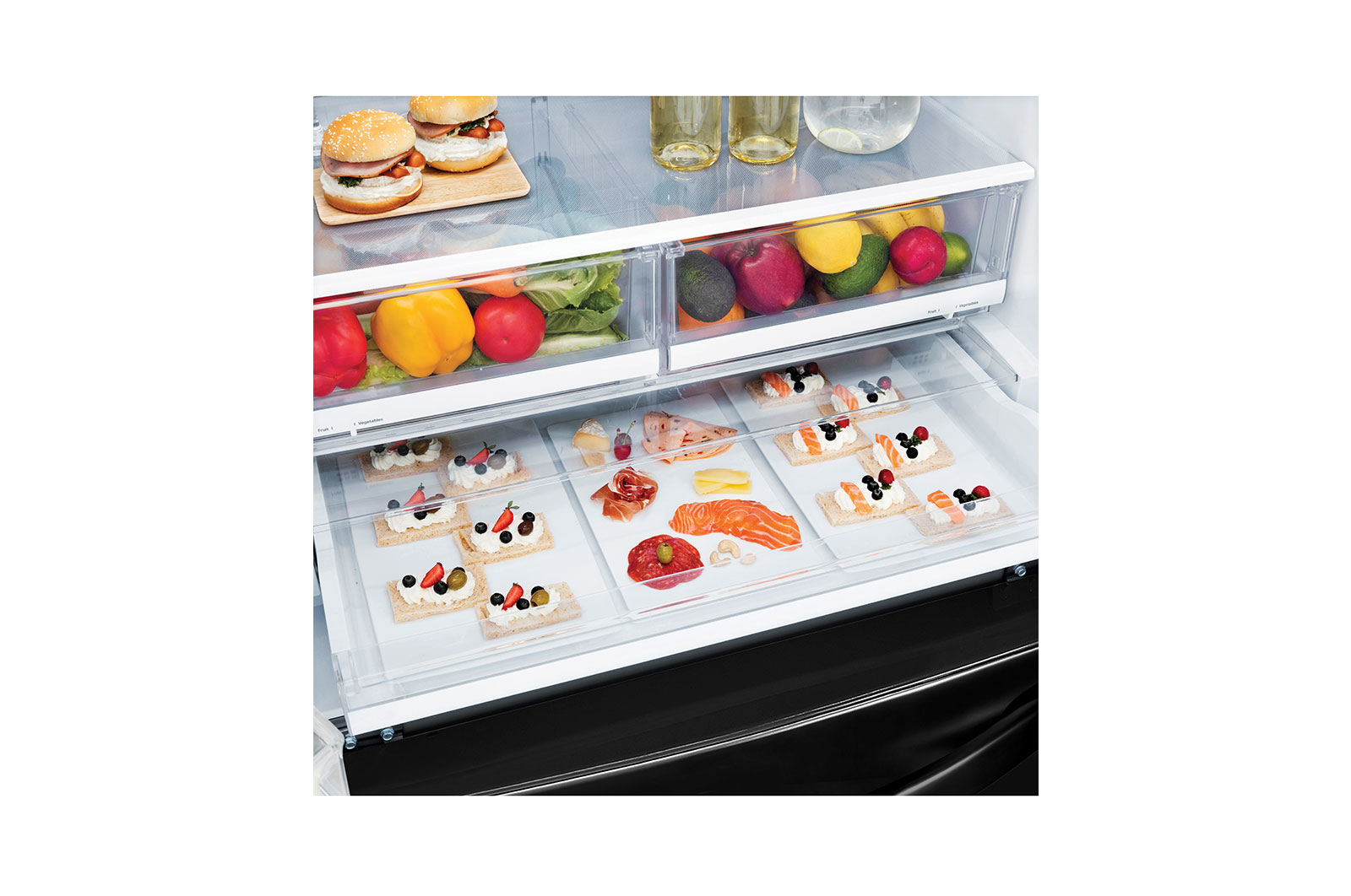 LG GML8031MT side-by-side refrigerator Freestanding – image 9