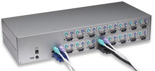 Manhattan 157858 KVM switch Rack mounting Grey – image 3