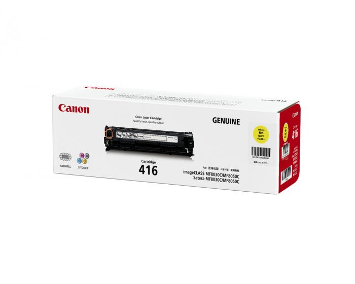 Canon 416 toner cartridge 1 pc(s) Original Yellow