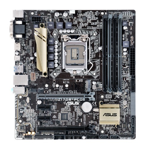 ASUS Z170M-PLUS Intel® Z170 LGA 1151 (Socket H4) micro ATX