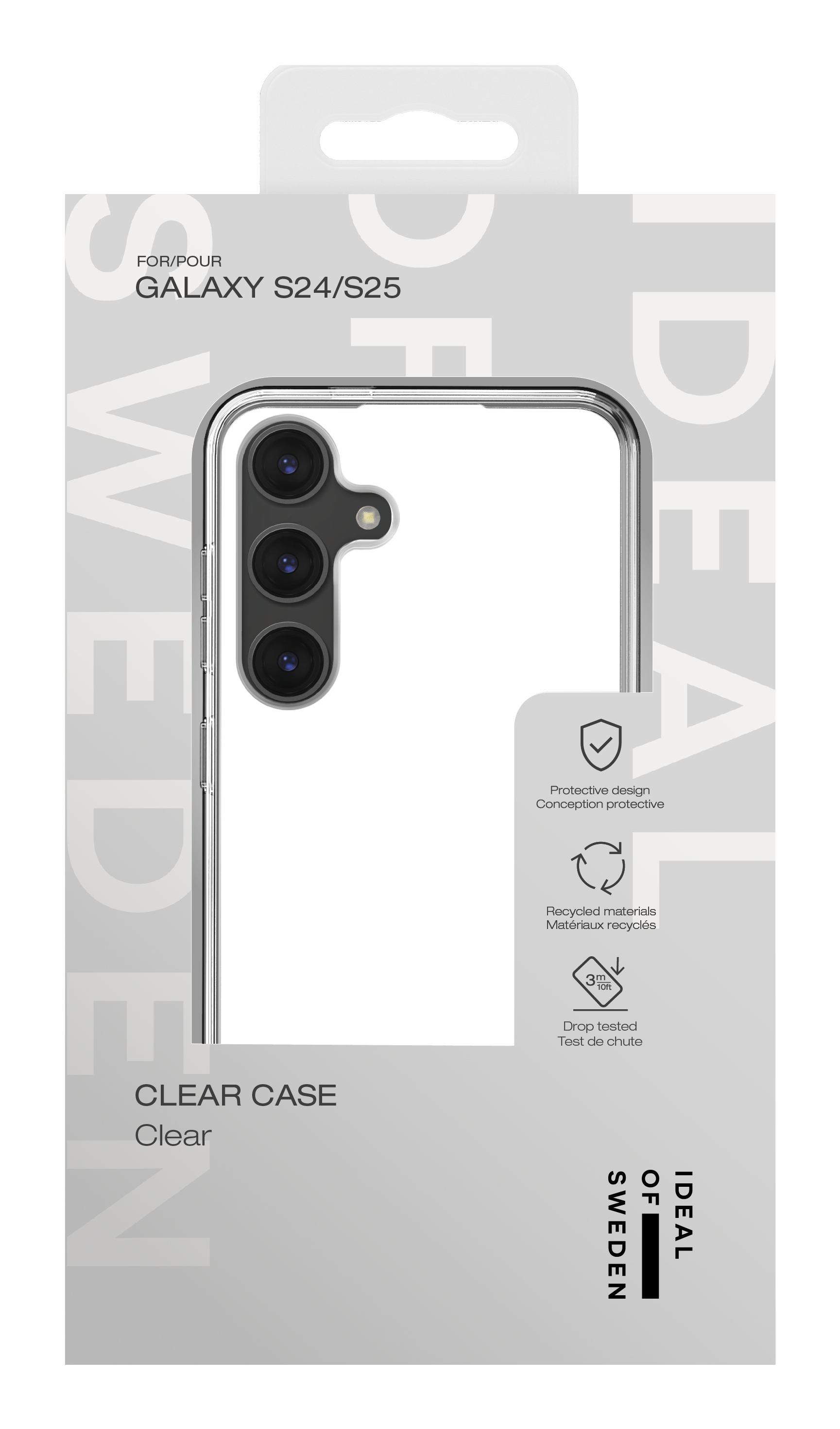 iDeal of Sweden Clear Case Galaxy S24 / S25 Clear – image 3