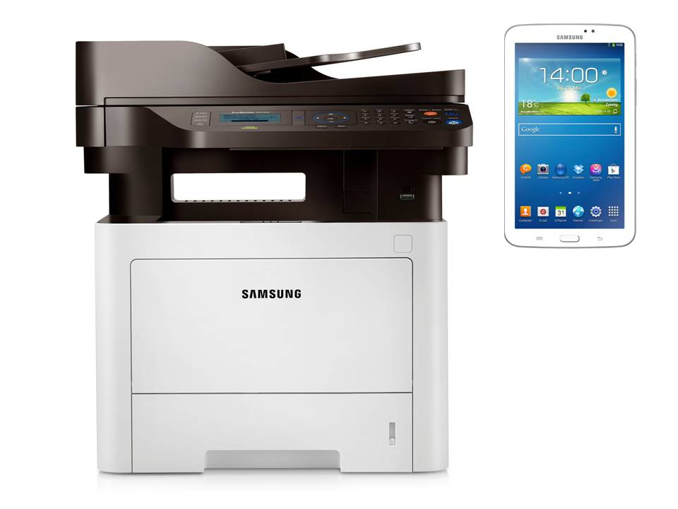Samsung M4075FR + 7" Galaxy Tab 3