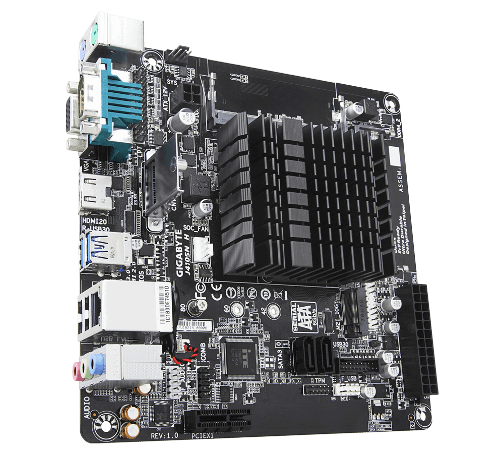 GIGABYTE J4105N H (rev. 1.0) – image 3