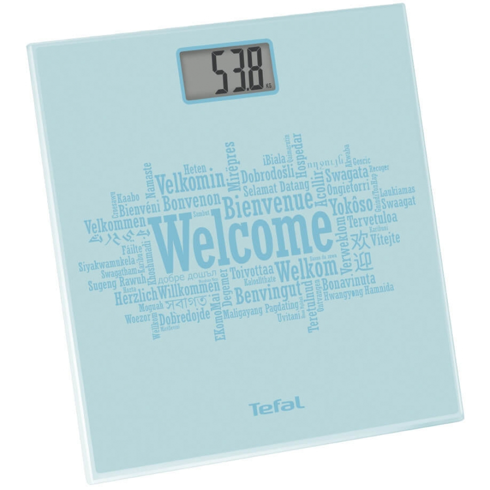Tefal PP1040V0 personal scale Square Blue Electronic personal scale – image 1