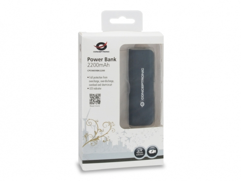 Conceptronic Power Bank 2200mAh – image 2