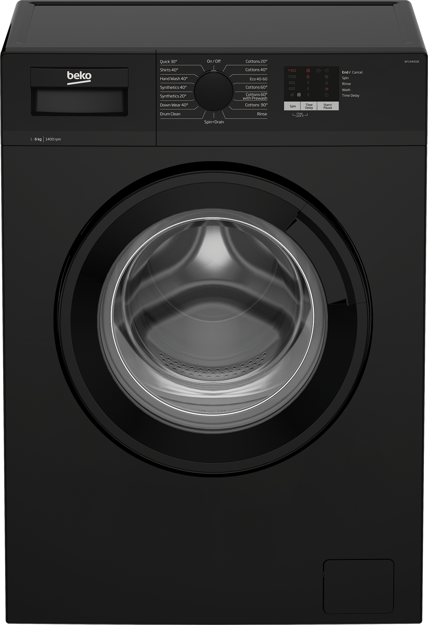 Beko WTL64051B washing machine Front-load – image 2