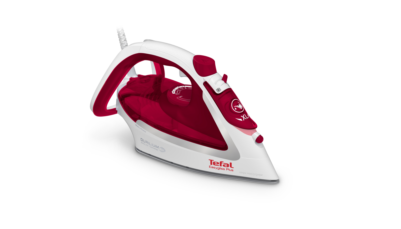 Tefal EasyGliss Plus FV5717 Dry & Steam iron Durilium soleplate