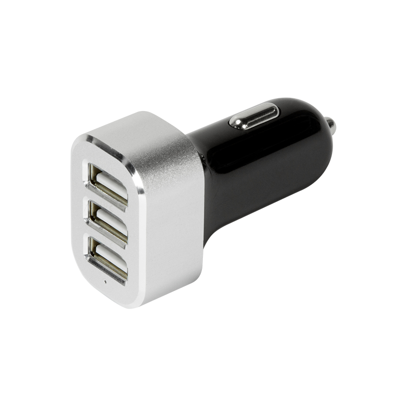 LogiLink PA0082 power adapter/inverter Auto Black, Silver