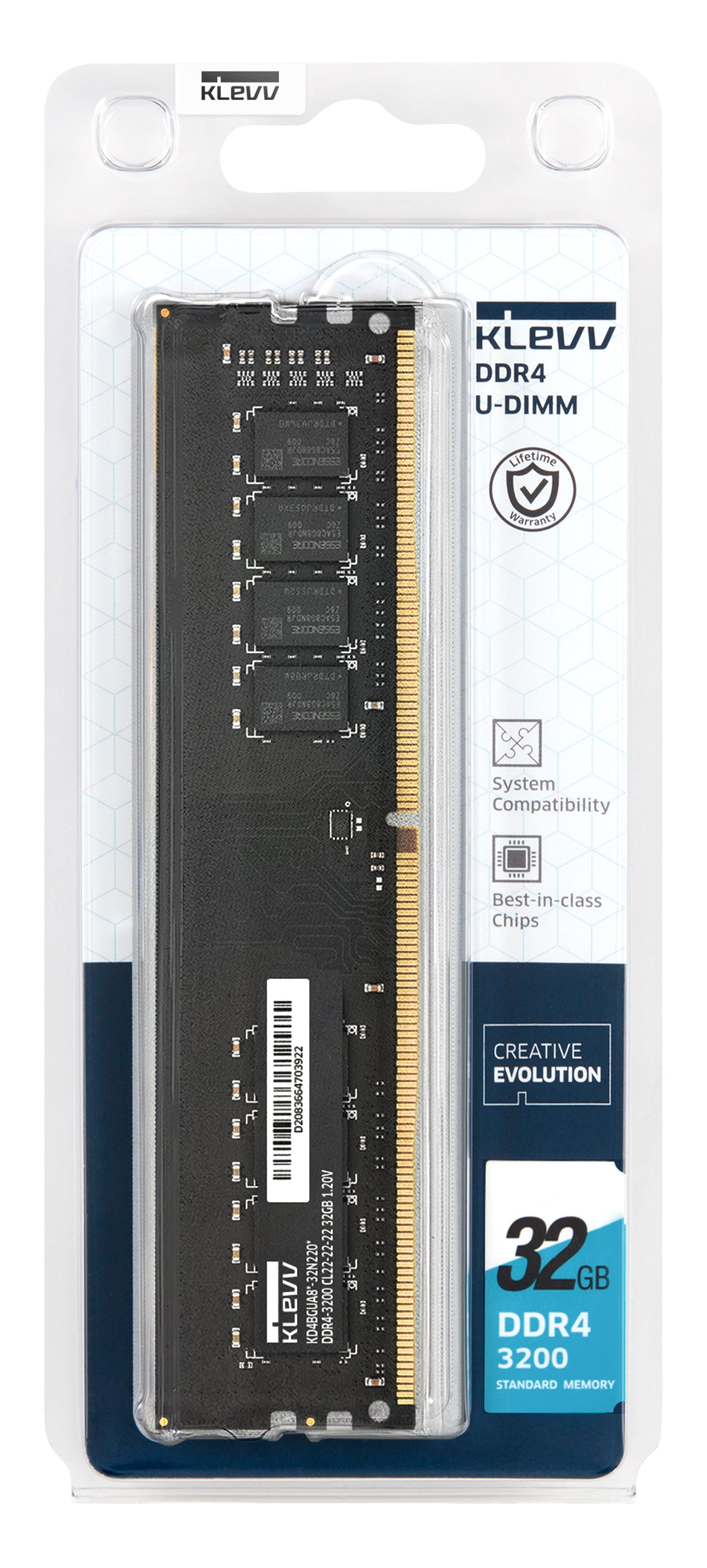 Klevv KD4BGUA80-32N220A memory module – image 3