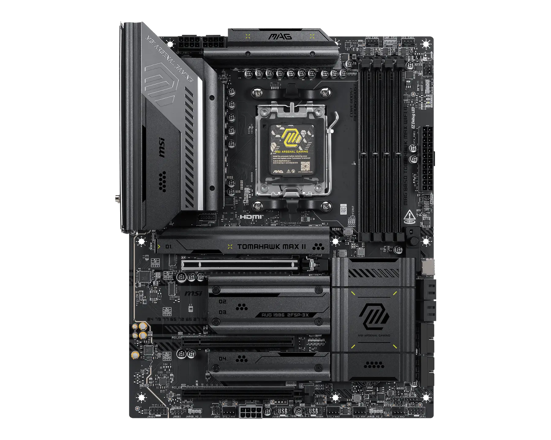 MSI MAG B850 TOMAHAWK MAX Wifi II    (B850,AM5,ATX,DDR5)