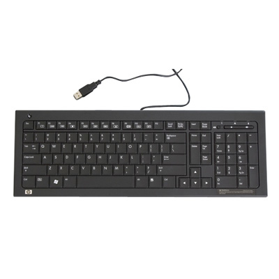 HP 537924-B41 keyboard USB Black
