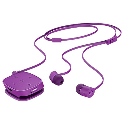HP H5000 Neon Purple Bluetooth Headset – image 2