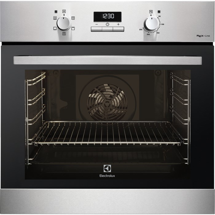 Electrolux F43GXE oven 69 L 1760 W Black, Stainless steel