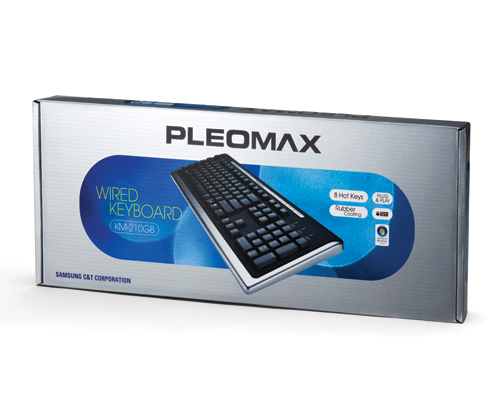 Samsung KM-210G keyboard USB QWERTY Black – image 4